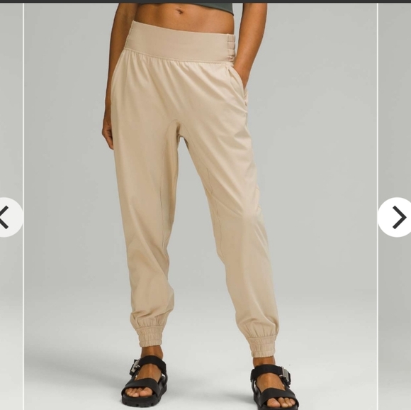 LULULEMON Sun Setter High Rise Jogger color: trench, sz 2 - Picture 2 of 13